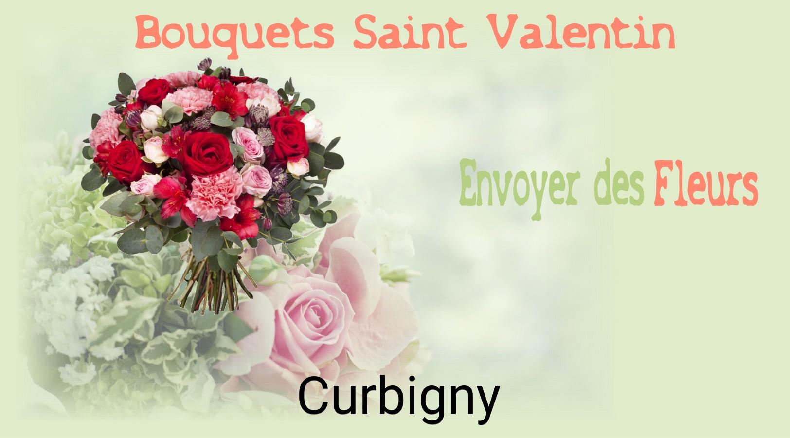 Roses de Saint-Valentin livrées à Curbigny